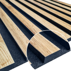 Akustické lamely na stenu- dub a orech - 30x265cm